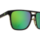 SPY Czar Sunglasses  Happy Bronze with Green Spectra Mirror Matte Black/Kushwall  59-17-148