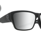 SPY Dirty Mo 2 Sunglasses  Happy Gray Green with Silver Spectra Mirror Matte Black Logo Fade  58-16-130
