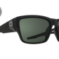 SPY Dirty Mo 2 Sunglasses  Happy Gray Green Polar Soft Matte Black  58-16-130