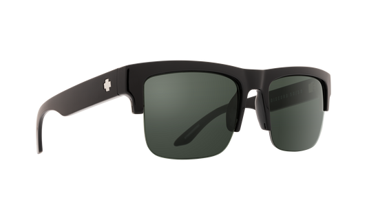 SPY Discord 50/50 Sunglasses  Happy Gray Green Black  58-18-145
