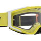 SPY Foundation Mx Goggle Goggles  HD Clear Checkers Hi-Vis Green One Size
