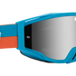 SPY Foundation Mx Goggle Goggles  HD Smoke with Silver Spectra Mirror - HD Clear Bolt Blue One Size