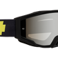 SPY Foundation Mx Goggle Goggles  HD Smoke with Silver Spectra Mirror with Clear Posts - HD Clear Foundation Plus SlayCo World Record One Size