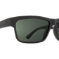 SPY Frazier Sunglasses  Happy Gray Green Matte Black  59-16-127