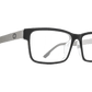 SPY Hale 56 Eyeglasses   BLACK CLEAR GUNMETAL One Size
