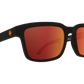SPY Helm 2 Sunglasses  Happy Gray Green With Orange Spectra Mirror SPY + Dale Jr Matte Black  57-19-145