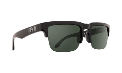 SPY Helm 50/50 Sunglasses  Happy Gray Green Black  56-20-140