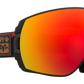 SPY Legacy Snow Goggle Goggles  HD Plus Bronze w/ Red Spectra Mirror + HD Plus LL Yellow w/ Green Spectra Mirror SPY + Wiley Miller One Size