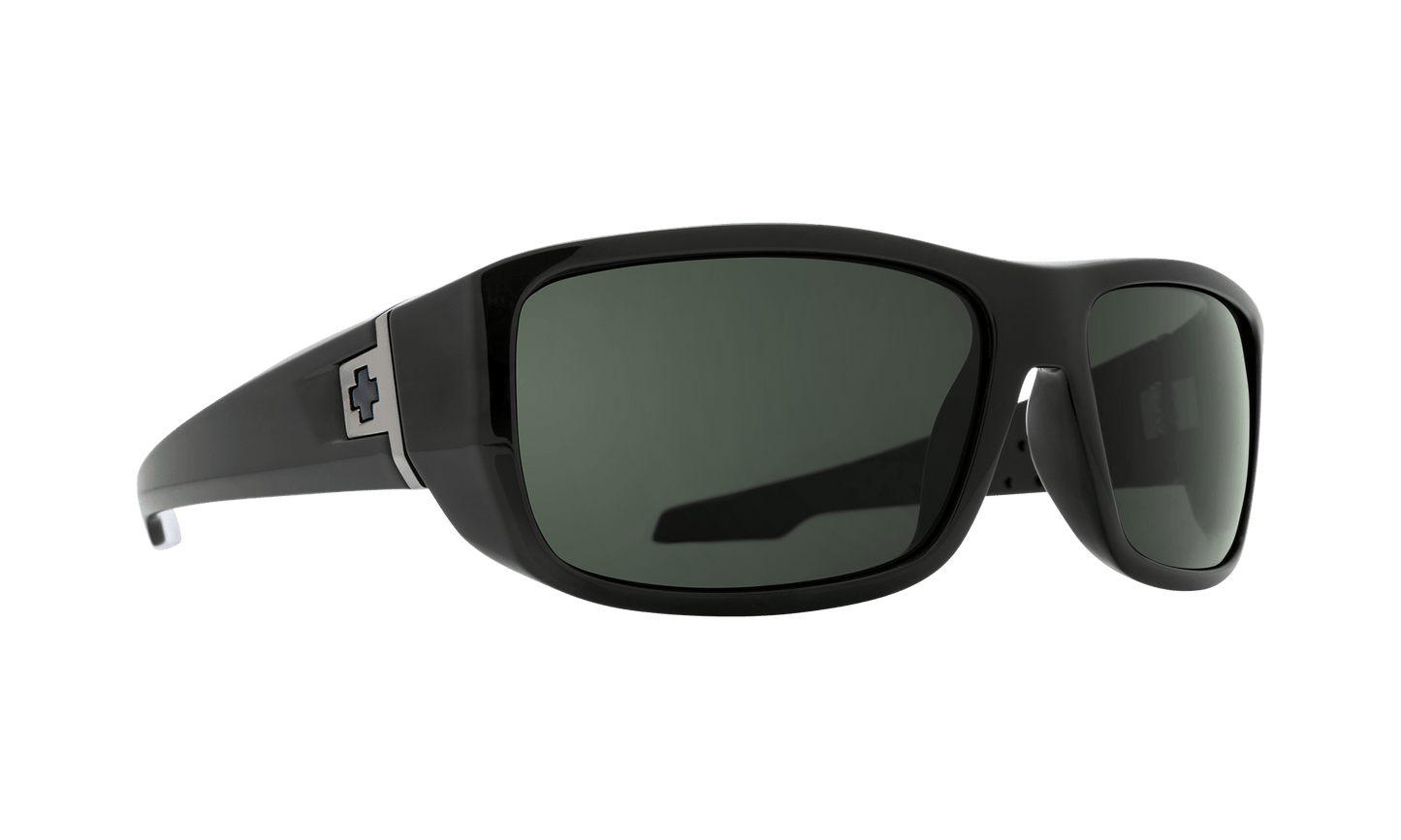 SPY MC3 Sunglasses  HD Plus Gray Green Black  63-15-122