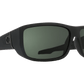 SPY MC3 Sunglasses  HD Plus Gray Green Polar Soft Matte Black  63-15-122