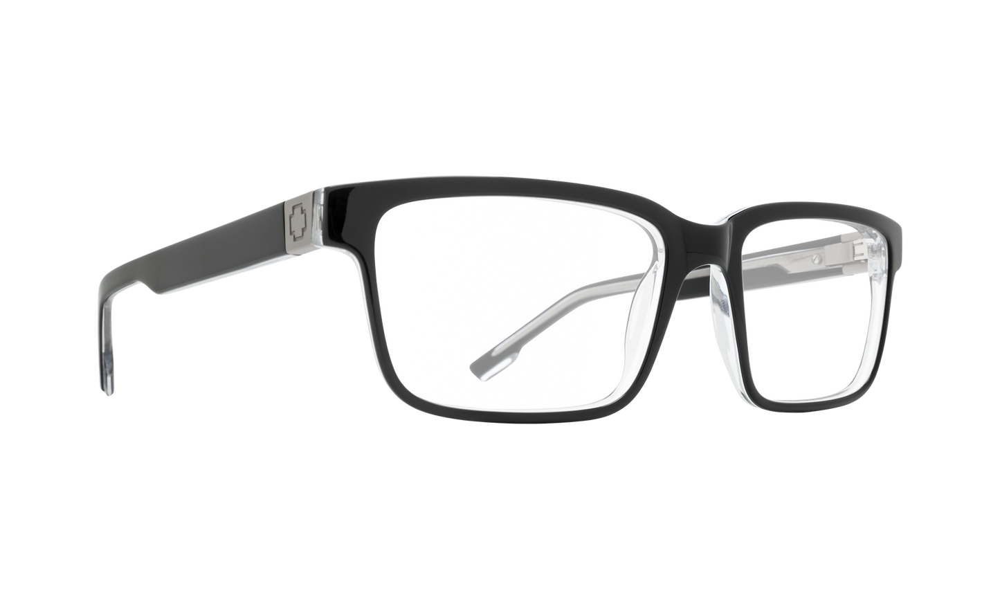 SPY Rafe 58 Eyeglasses   BLACK CLEAR One Size