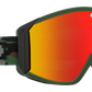 SPY Raider Snow Goggle Goggles  HD Bronze w/ Red Spectra Mirror + HD LL Persimmon Camo One Size