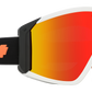 SPY Raider Snow Goggle Goggles  HD Bronze w/ Red Spectra Mirror + HD LL Persimmon Fireball One Size