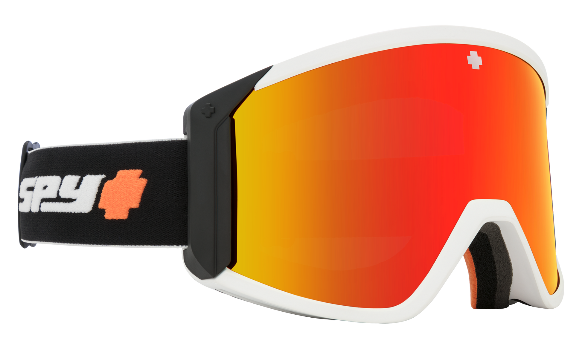 SPY Raider Snow Goggle Goggles  HD Bronze w/ Red Spectra Mirror + HD LL Persimmon Fireball One Size