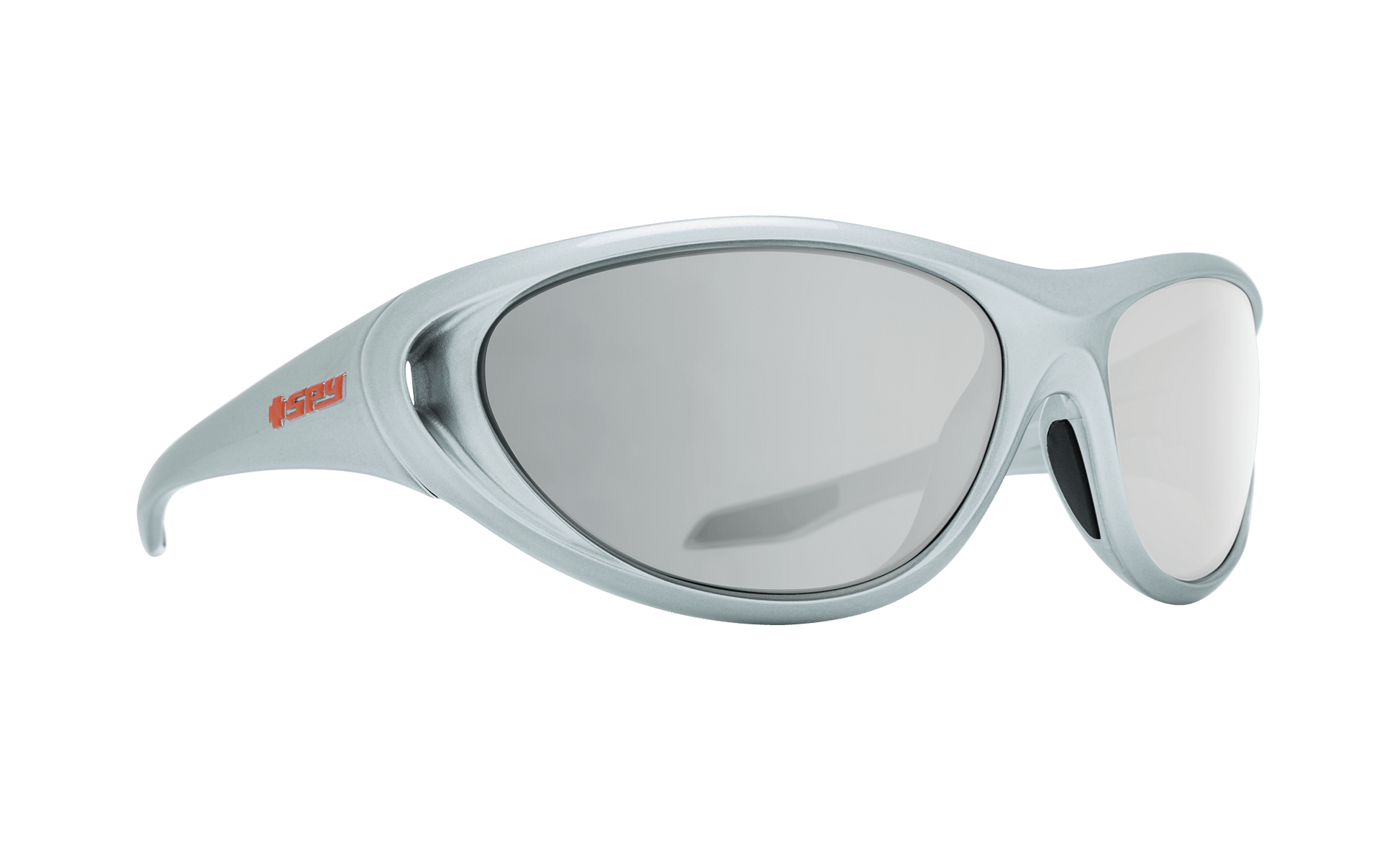 SPY Scoop 2 Sunglasses  HD Plus Gray Green with Silver Spectra Mirror Metallic Chrome  65-15-127