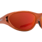 SPY Scoop 2 Sunglasses  HD Plus Green with Orange Spectra Mirror Metallic Orange  65-15-127