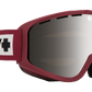 SPY Woot Snow Goggle Goggles  HD Bronze w/ Silver Spectra Mirror + HD LL Persimmon Colorblock Raspberry One Size
