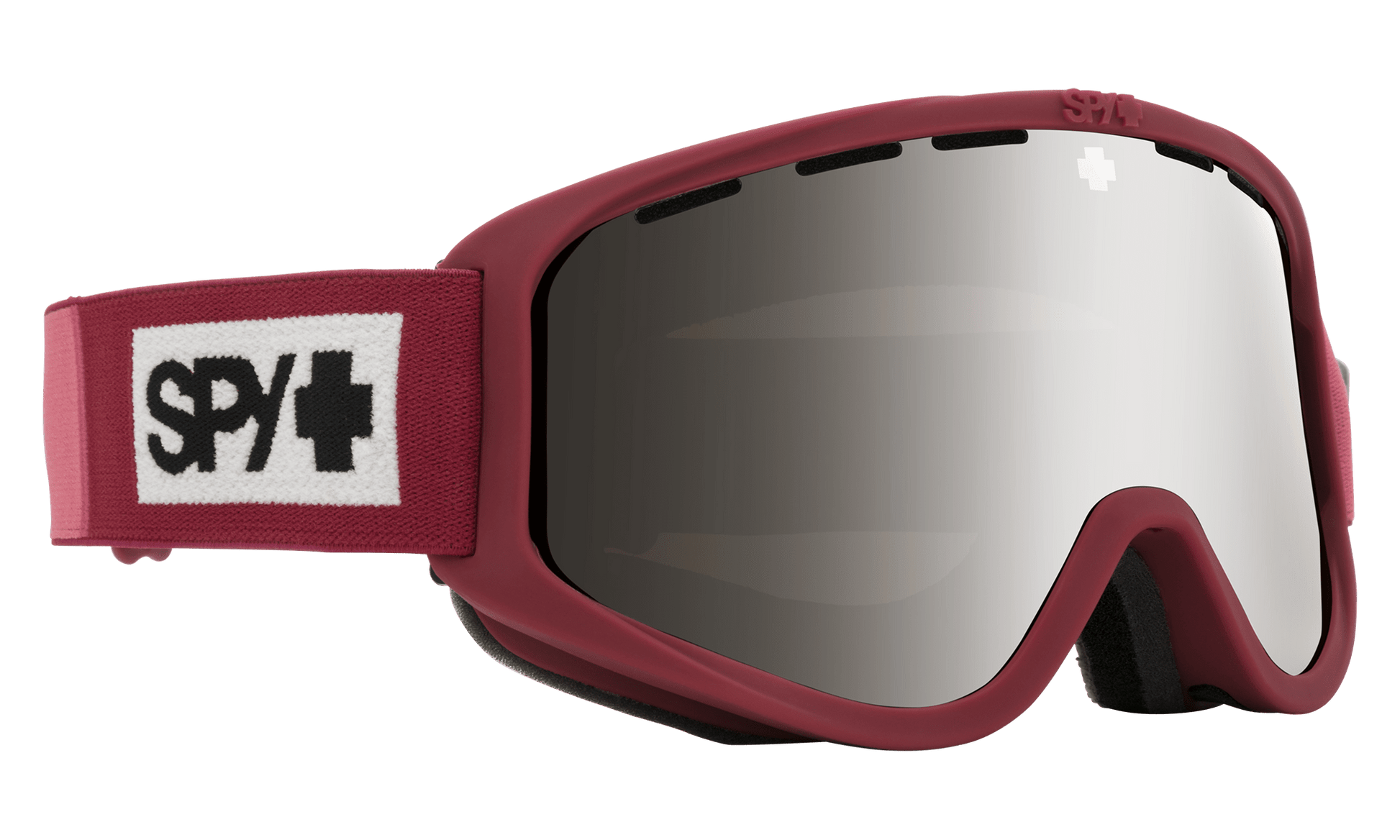 SPY Woot Snow Goggle Goggles  HD Bronze w/ Silver Spectra Mirror + HD LL Persimmon Colorblock Raspberry One Size