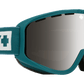 SPY Woot Snow Goggle Goggles  HD Bronze w/ Silver Spectra Mirror + HD LL Persimmon Colorblock Teal One Size