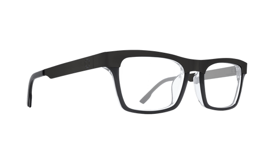 SPY Zade Eyeglasses   Black Clear Matte Black One Size