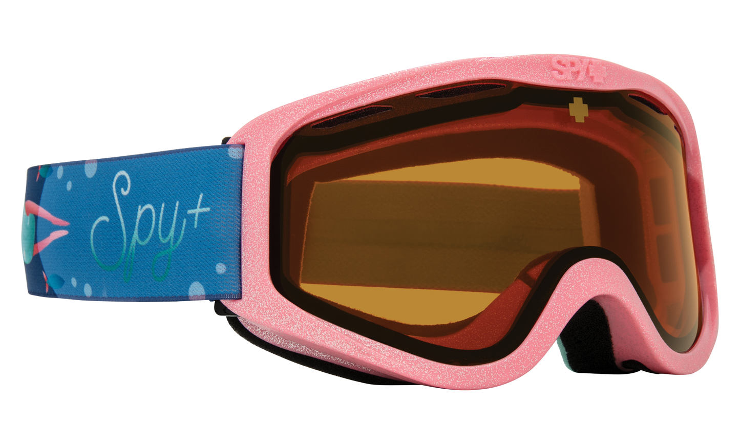 SPY Cadet Snow Goggle Goggles  HD LL Persimmon Mermaid One Size