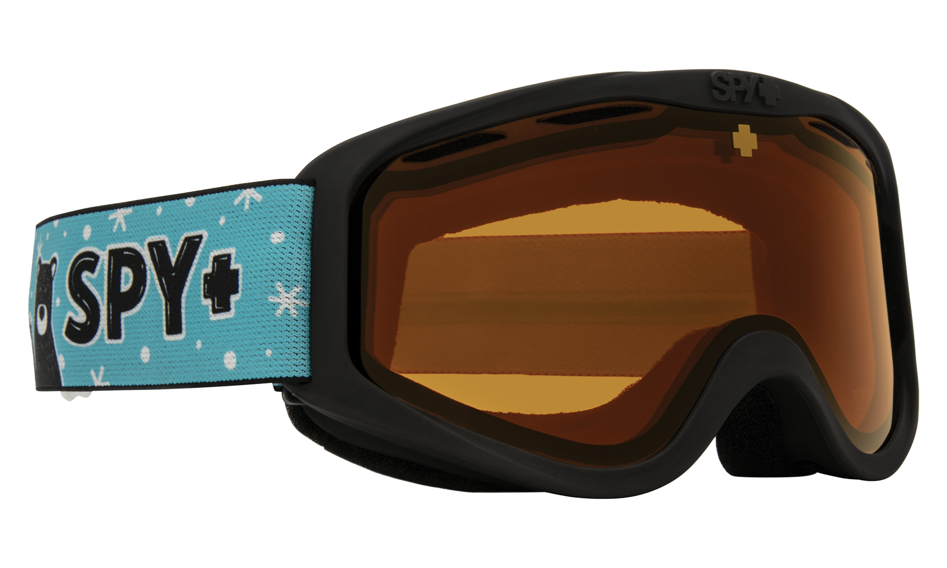 SPY Cadet Snow Goggle Goggles  HD LL Persimmon Wildlife Friends One Size