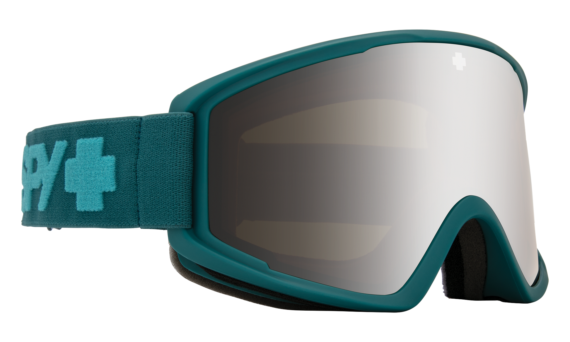 SPY Crusher Elite Snow Goggle Goggles  HD Bronze with Silver Spectra Mirror Matte Teal One Size