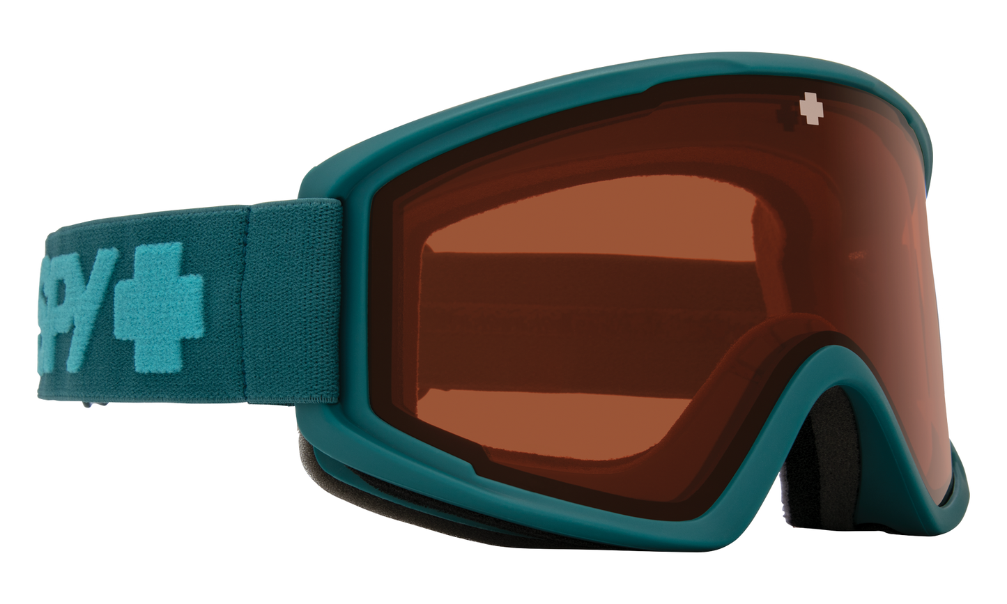 SPY Crusher Elite Snow Goggle Goggles  HD LL Persimmon Matte Teal One Size