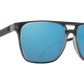 SPY Czar Sunglasses  Happy Gray Green Polar with Light Blue Spectra Mirror Matte Black Ice  59-17-148