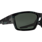 SPY Dirty Mo Tech Sunglasses  Happy Gray Green Polar Matte Camo  64-16-124