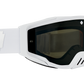 SPY Foundation Mx Goggle Goggles  HD Smoke with Black Spectra Mirror - HD Clear Reverb Alabaster One Size