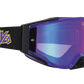 SPY Foundation Mx Goggle Goggles  HD Smoke w/ Purple Spectra + HD Clear AFP SPY + SlayCo One Size
