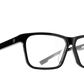 SPY JUSTICE 59 Eyeglasses   BLACK  a tried and true 59-12-140