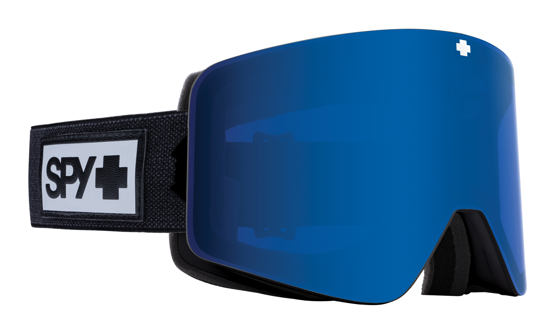 SPY Marauder Snow Goggle Goggles  HD Plus Rose with Dark Blue Spectra Mirror + HD Plus LL Light Gray with Red Spectra Mirror Matte Black One Size