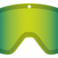 SPY Marauder Replacement Lens Replacement Lenses  HD Plus LL Yellow with Green Spectra Mirror Marauder Lens One Size