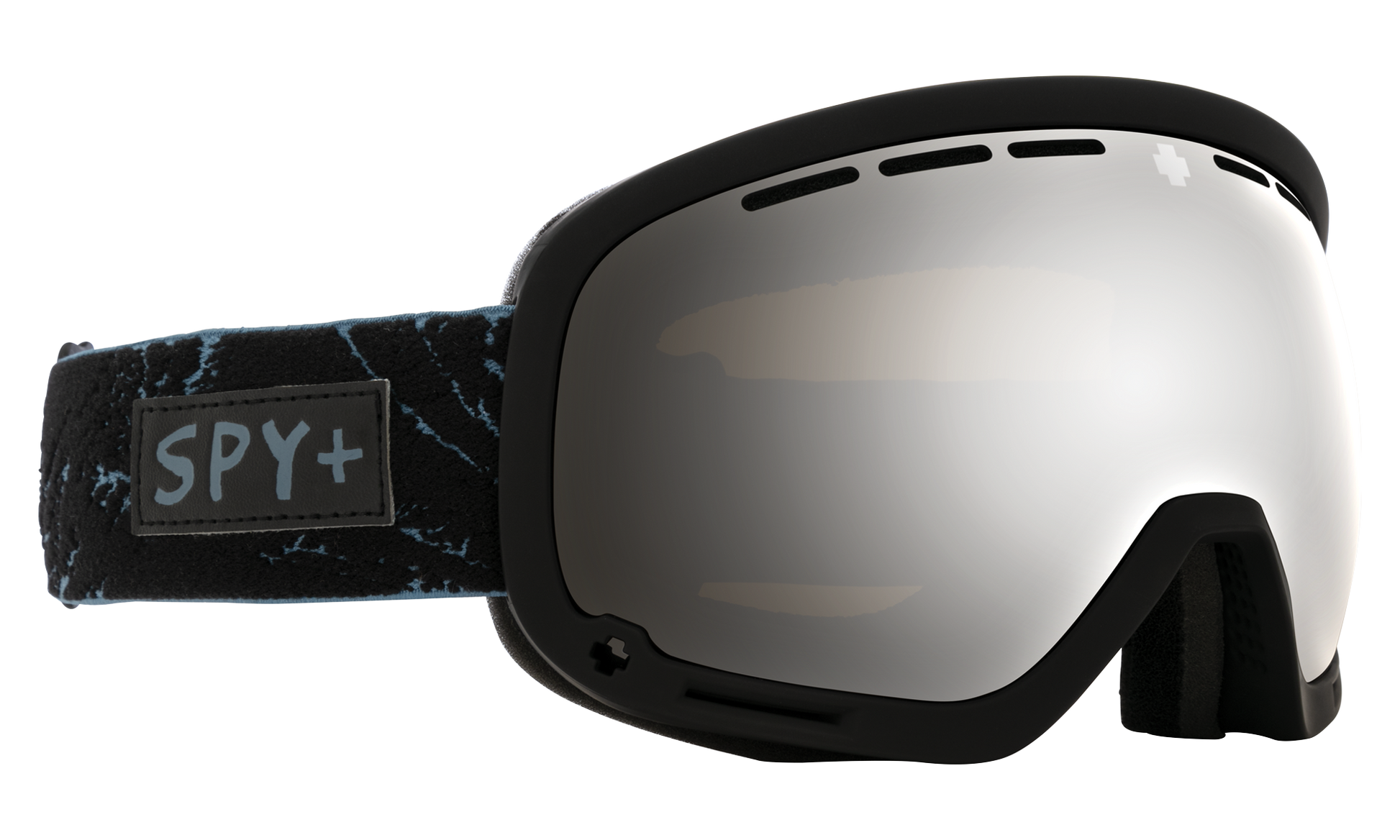 SPY Marshall Snow Goggle Goggles  HD Plus Bronze with Silver Spectra Mirror + HD Plus LL Yellow with Green Spectra Mirror Glacial Black One Size