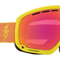 SPY Marshall Snow Goggle Goggles  HD Plus Bronze with Pink Spectra Mirror + HD Plus LL Persimmon with Silver Spectra Mirror Neon Pop One Size