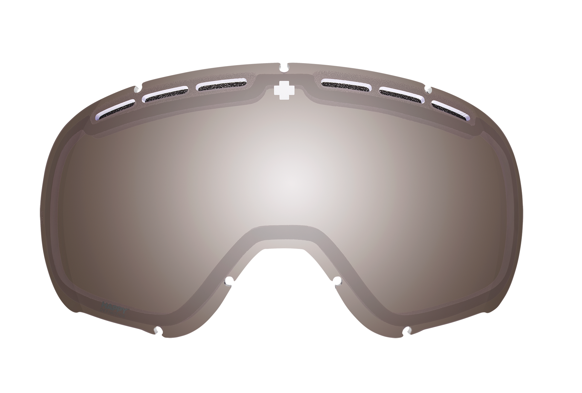 SPY Marshall Replacement Lens Replacement Lenses  HD Plus Bronze with Silver Spectra Mirror Marshall Lens One Size