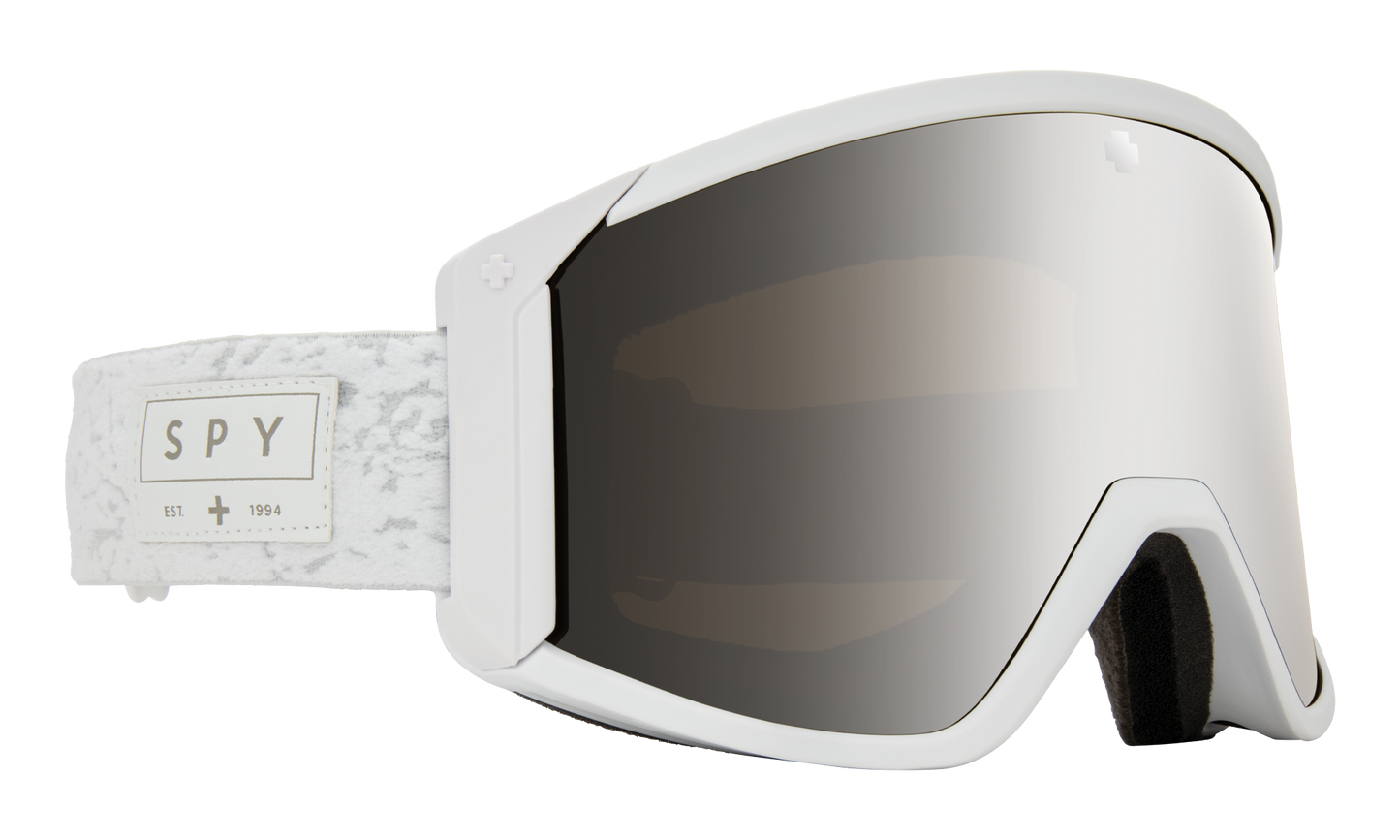 SPY Raider Snow Goggle Goggles  HD Bronze with Silver Spectra Mirror + HD LL Persimmon Alabaster One Size