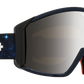 SPY Raider Snow Goggle Goggles  HD Bronze with Silver Spectra Mirror + HD LL Persimmon Galaxy Blue One Size