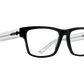 SPY Weston 54 Eyeglasses   
Style Selection: Weston 54 - Matte Black Gloss Crystal
 One Size