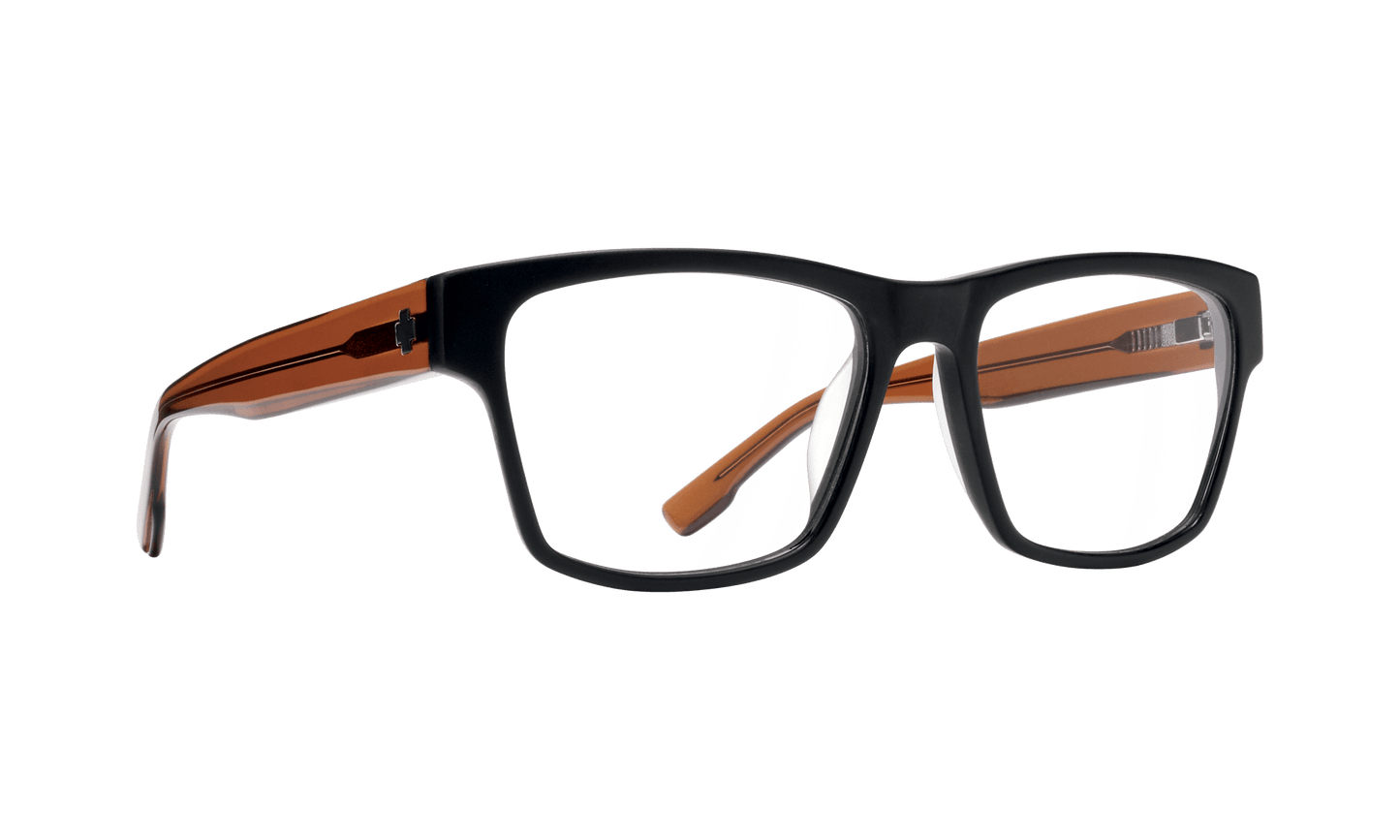 SPY Weston 56 Eyeglasses   
Style Selection: Weston 56 -Matte Black Trans Sepia
 One Size