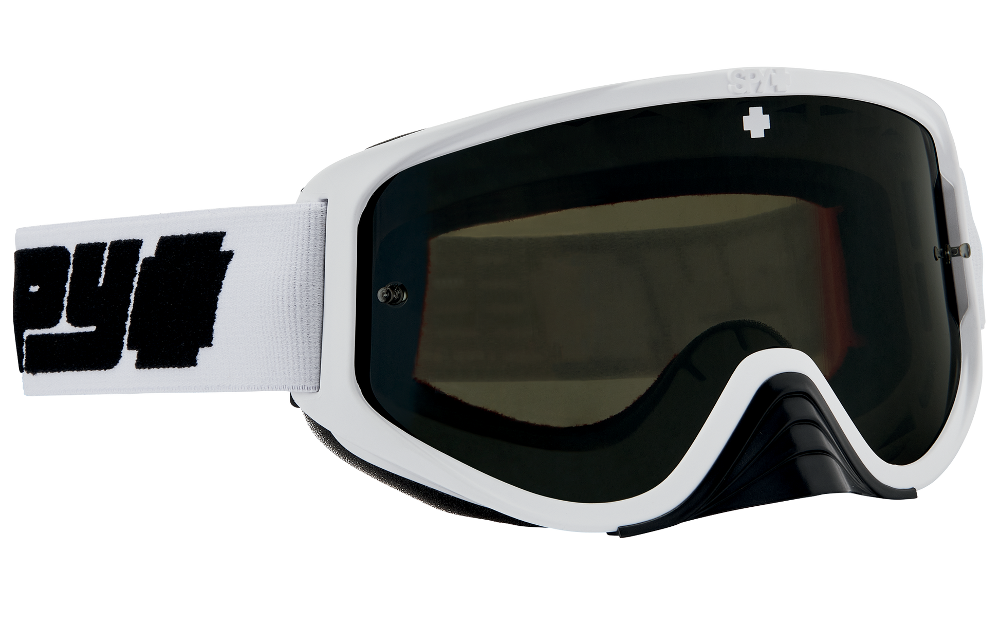SPY Woot Race Mx Goggle Goggles  HD Smoke with Black Spectra Mirror - HD Clear Reverb Contrast One Size