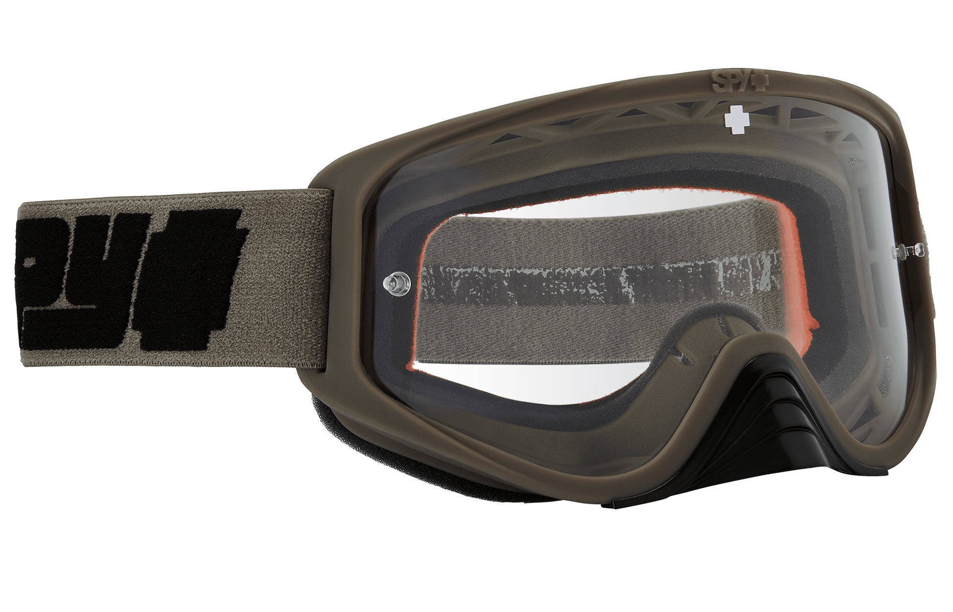 SPY Woot Mx Goggle Goggles  HD Clear Reverb Tan One Size