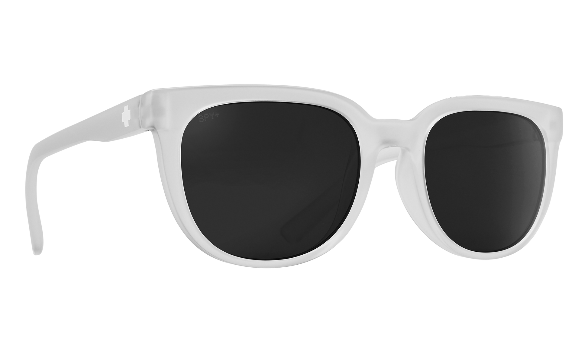 SPY Bewilder Sunglasses  Gray Matte Crystal  54-20-148