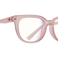 SPY Bewilder Happy Screen Eyeglasses  Happy Screen Matte Translucent Rose  54-20-148