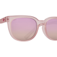 SPY Bewilder Sunglasses  Bronze with Rose Quartz Spectra Mirror Matte Translucent Rose  54-20-148