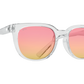 SPY Bewilder Sunglasses  Bronze with Iridescent Spectra Mirror Translucent Light Gray  54-20-148