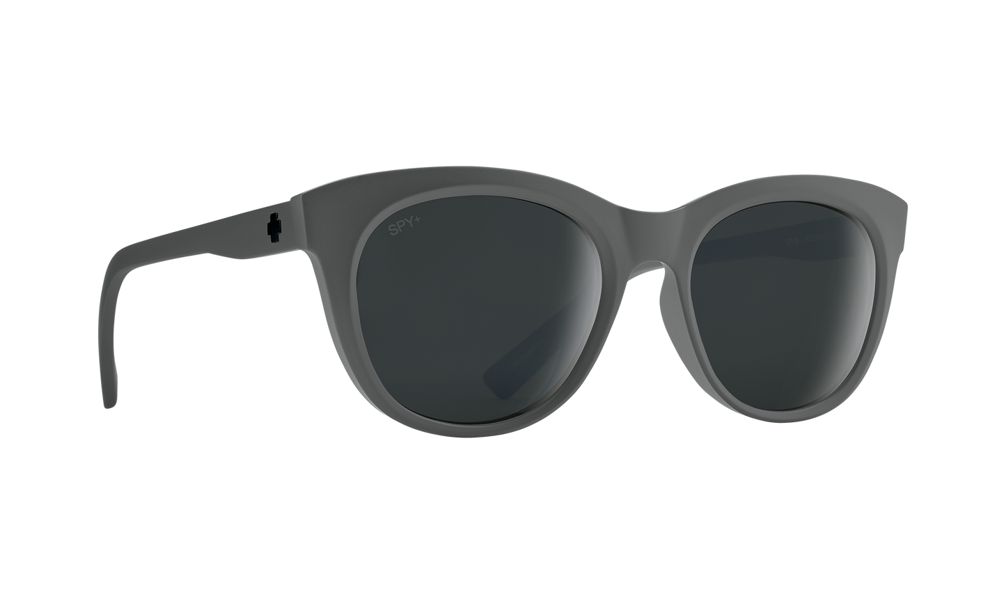 SPY Boundless Sunglasses  Gray Polar with Black Spectra Mirror Matte Gunmetal  53-19-148