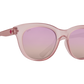 SPY Boundless Sunglasses  Bronze with Rose Quartz Spectra Mirror Matte Translucent Rose  53-19-148